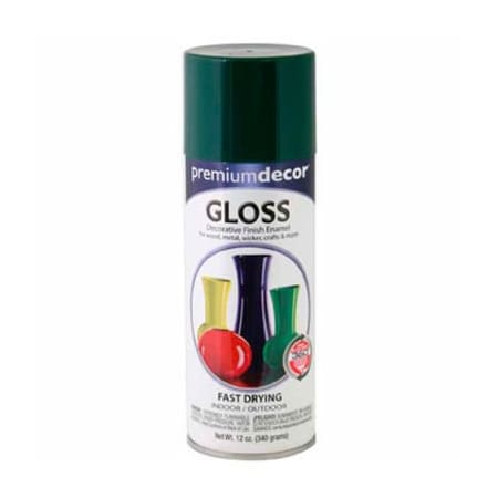 General Paint Spray Paint, Hunter Green, Gloss, 12 oz 792793